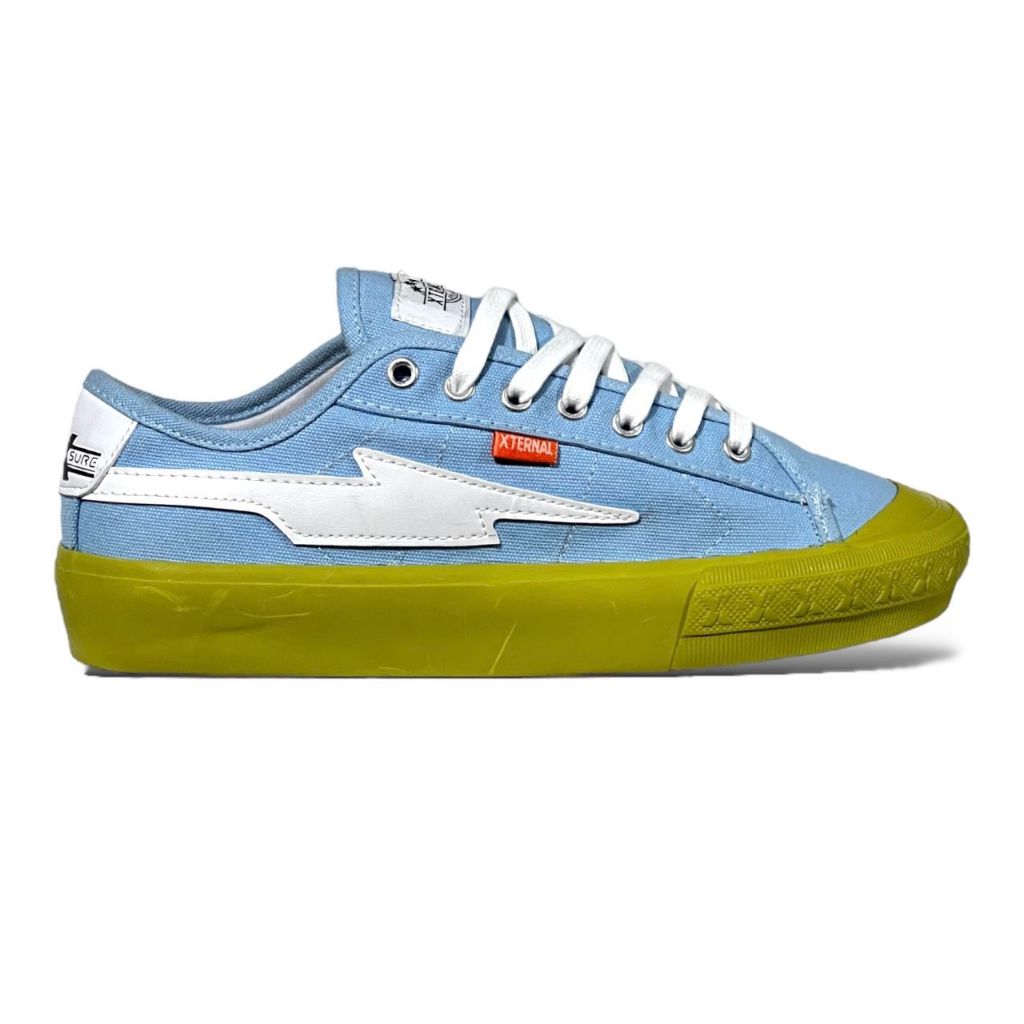 Sepatu pria wanita XTERNAL Skyblue matcha low