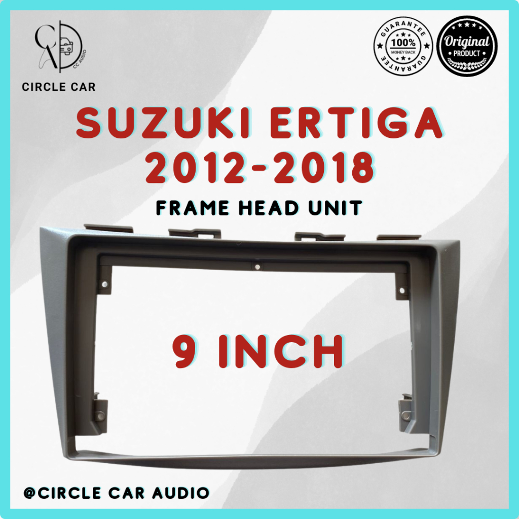 FRAME HEAD UNIT 9 INCH SUZUKI ERTIGA 2012-2017 / PANEL SUZUKI ERTIGA