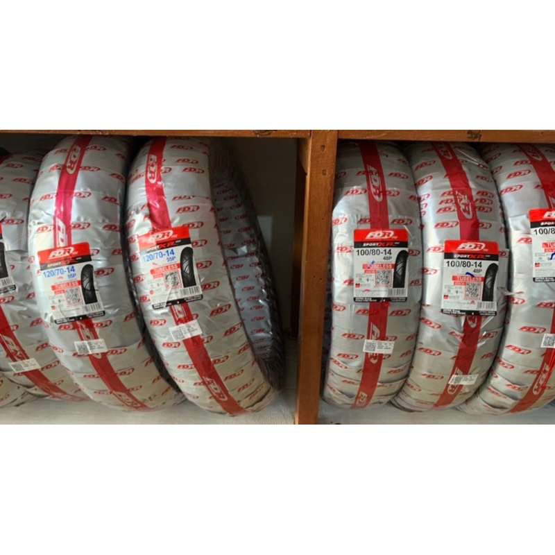 Ban Tubeless FDR Depan Belakang AEROX 120/70-14 140/70-14