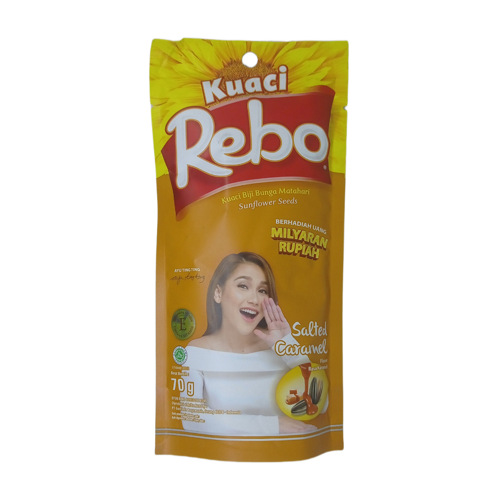 

Kuaci Rebo Salted Caramel Flavor netto 70 gr