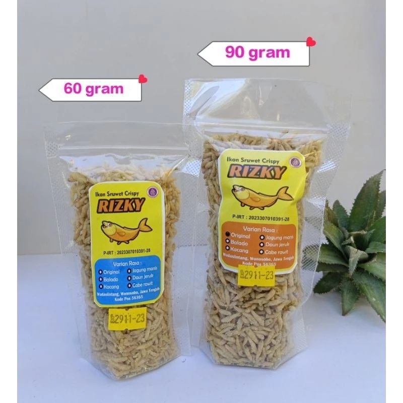 

Sruwet crispy enak gurih renyah non MSG cocok untuk MPASI