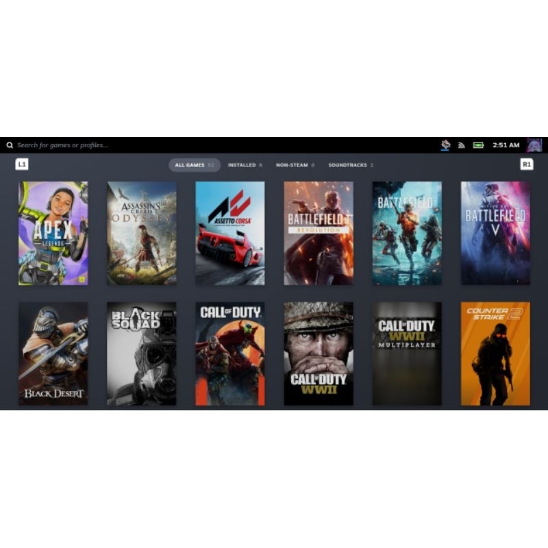 Akun Steam PC