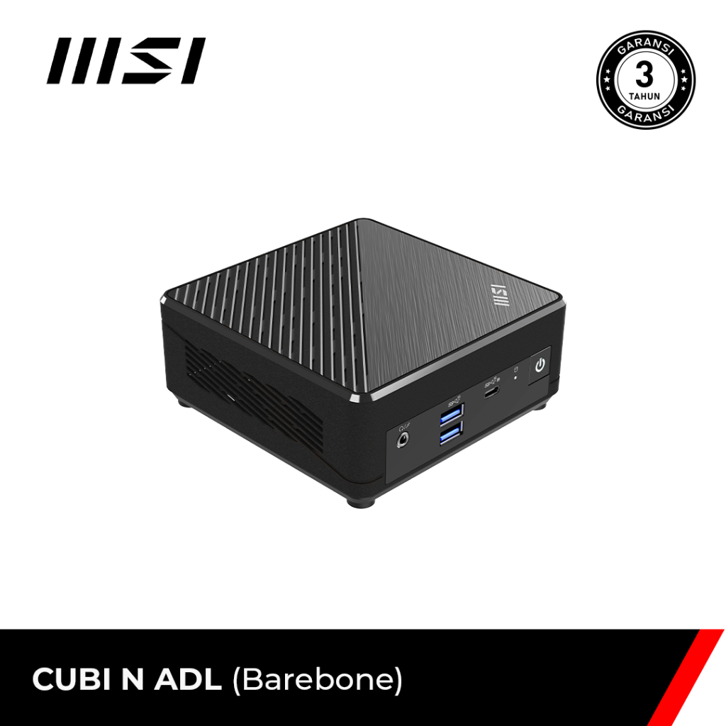 MSI Mini Pc Cubi N ADL - Intel N100 Barebone