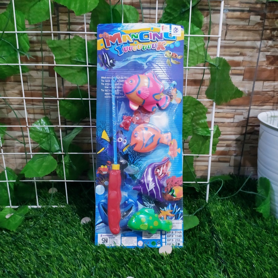 mainan pancing pancingan magnet anak