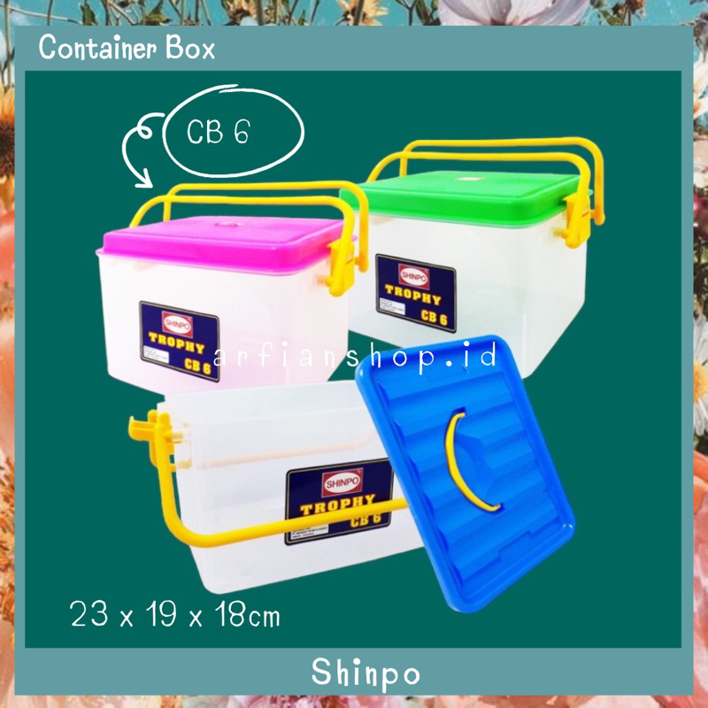 Box Mini Transparan Cb 6 SHINPO