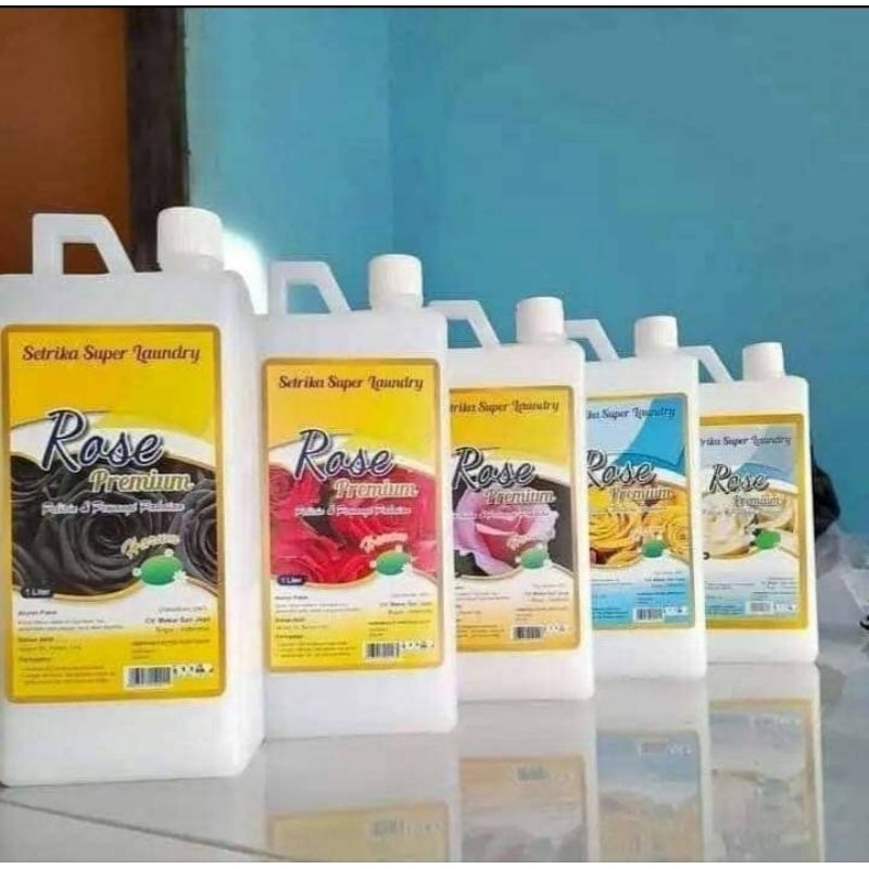 ROSE Pewangi Laundry Setrika Botol 1Liter
