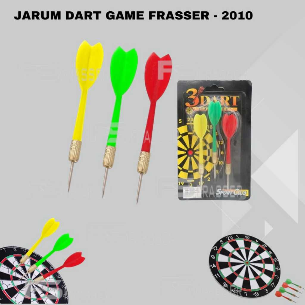 Frasser Dart Jarum Panah Papan Dart Panahan Dinding Board Busur Olahraga Lemparan 2010