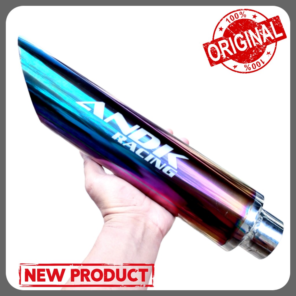 KNALPOT MOBIL RACING RAINBOW ORIGINAL ANDK RACING