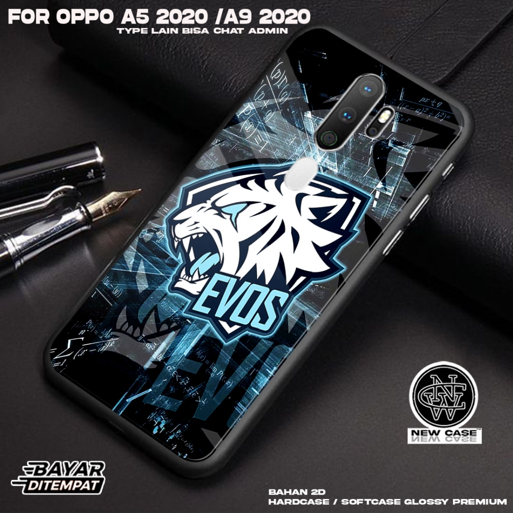 Case OPPO A5 2020 / OPPO A9 2020 - Casing Hp Terbaru 2023 Newcase [ EVOS] Silikon Hp Mewah - Kesing 