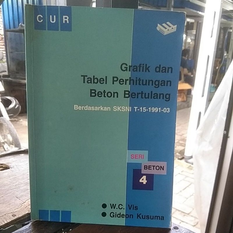 Original Grafik dan tabel perhitungan beton bertulang CUR Gideon kusuma