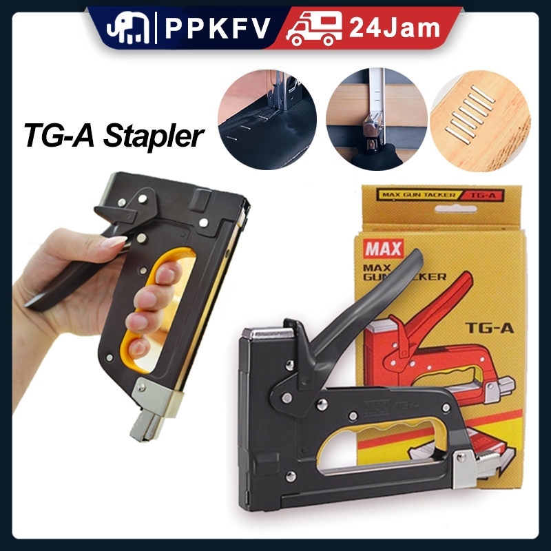 

stapler tembak gun tacker tg-a max original guntacker alat stapler tembak /Manual coding nail gun /stapler tembak