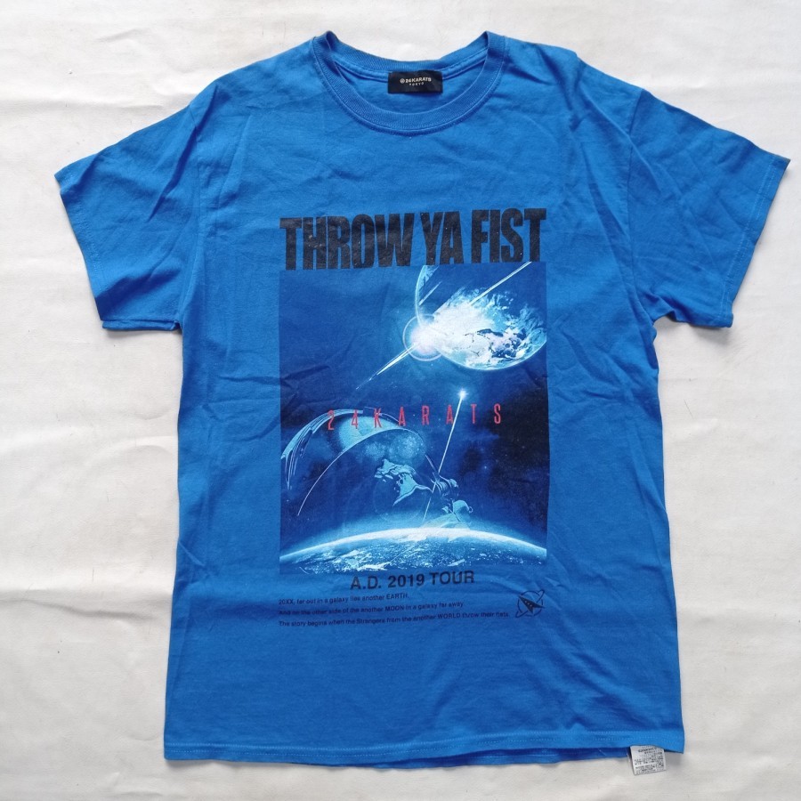 kaos 24 karats tokyo japan street wear a space odissey tshirt