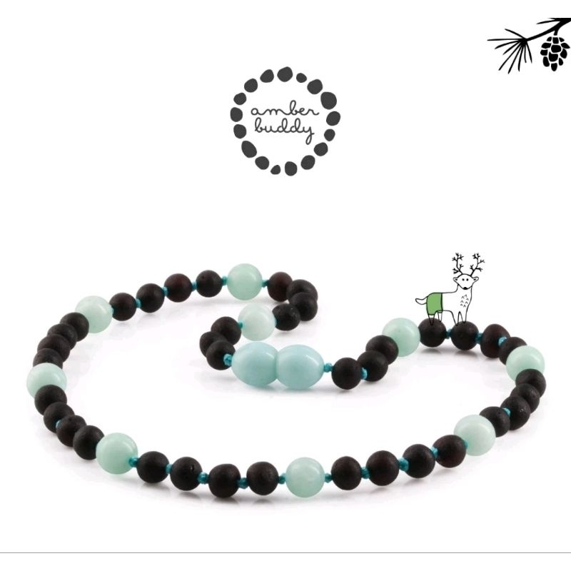 Kalung amber Kalung anak Amber buddy kalung tumbuh gigi
