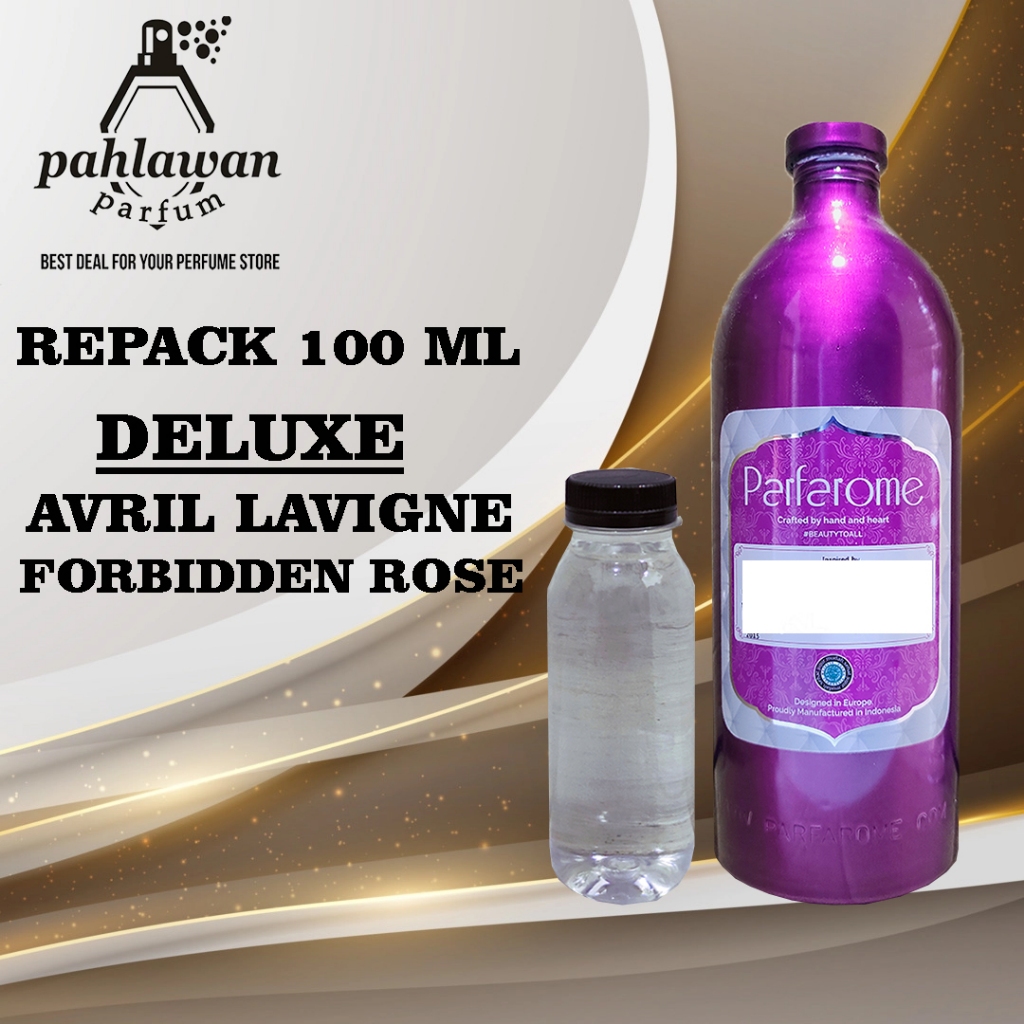 Avril Forbidden Rose Parfarome Deluxe 100ml Murni Bibit Tidak Segel