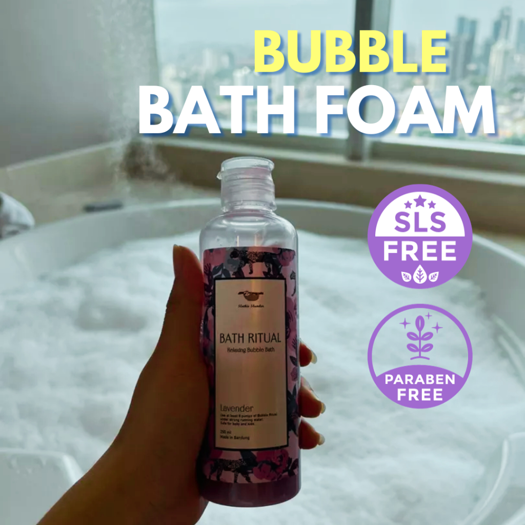 Bubble Bath Anak dan Dewasa - 250ml  | Foam Booster | Travel Size Bubble Bath | Busa Sabun Mandi Cai