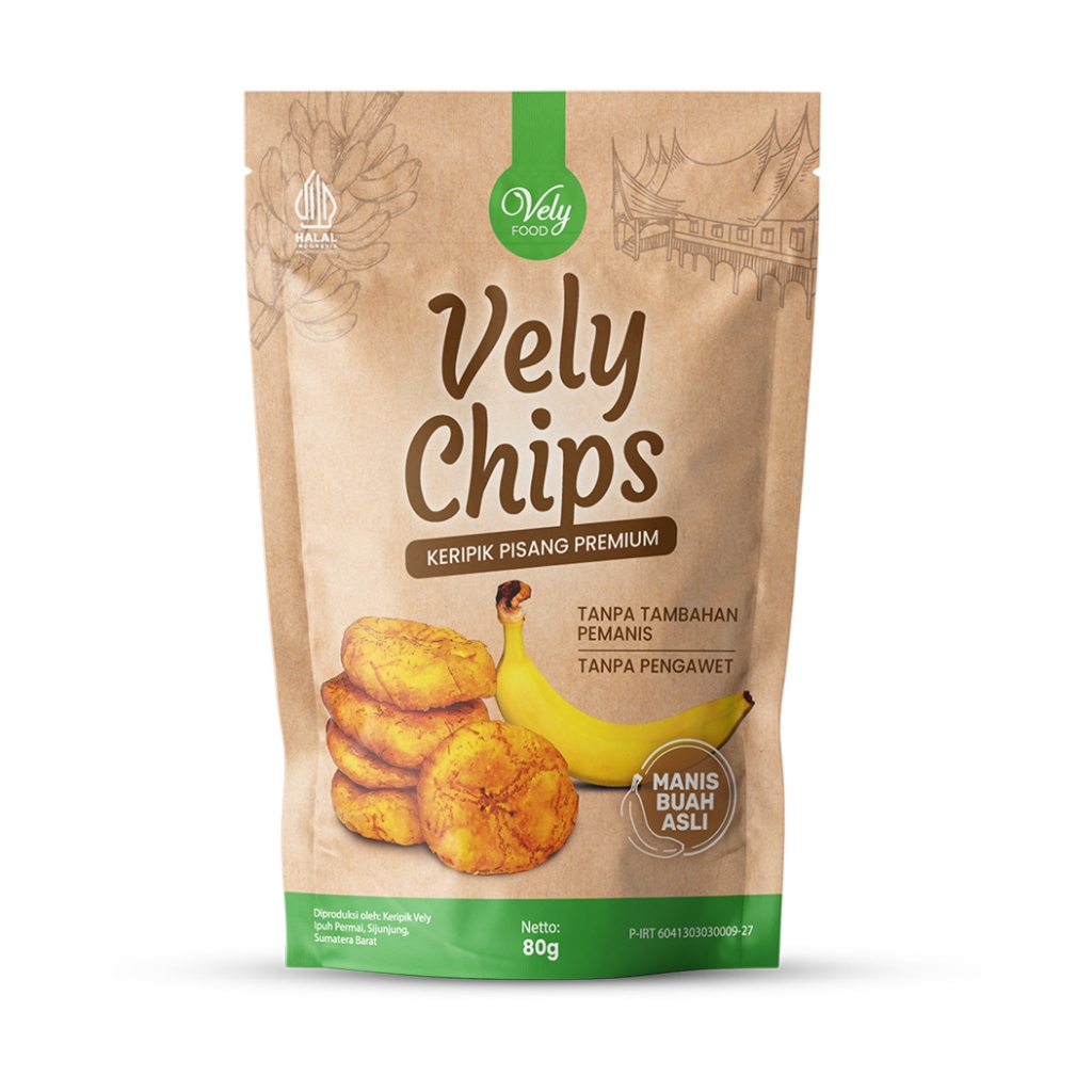 

Keripik Pisang Vely. Keripik Vacuum frying 80 g