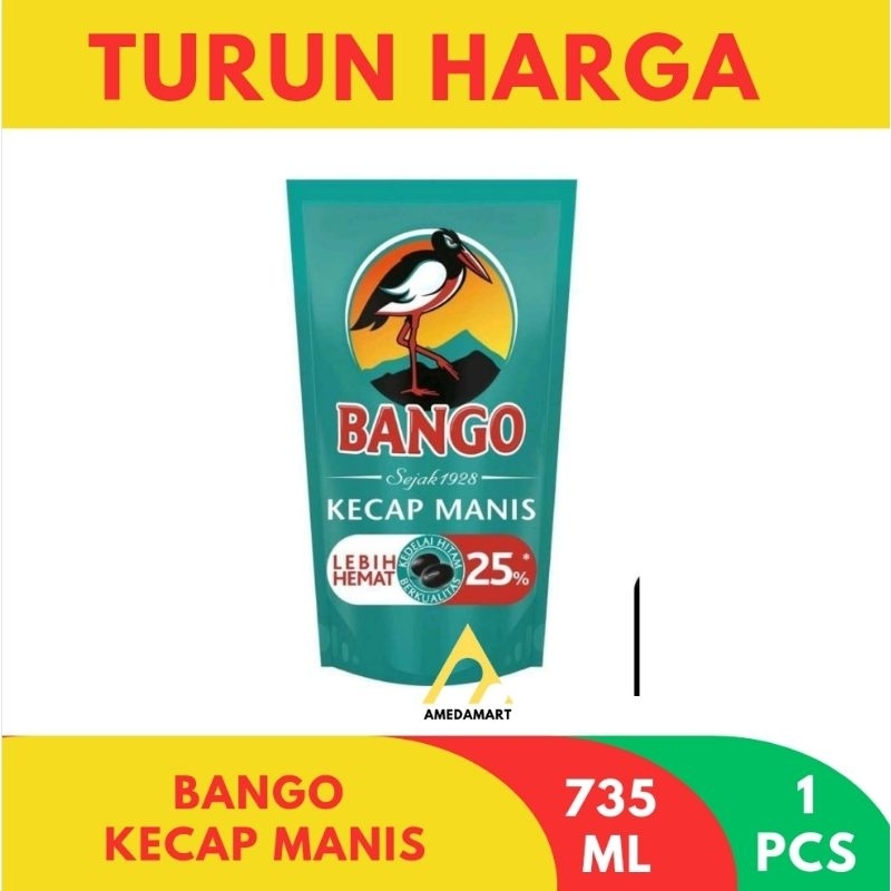 

Bango Kecap Manis Refill 1000 gr / 735 ml