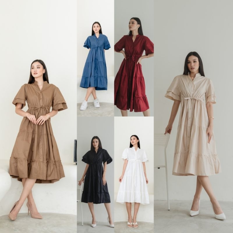 Cotton Candy Inka Dress christmas collection pakaian wanita dress katun adem / Dress natal