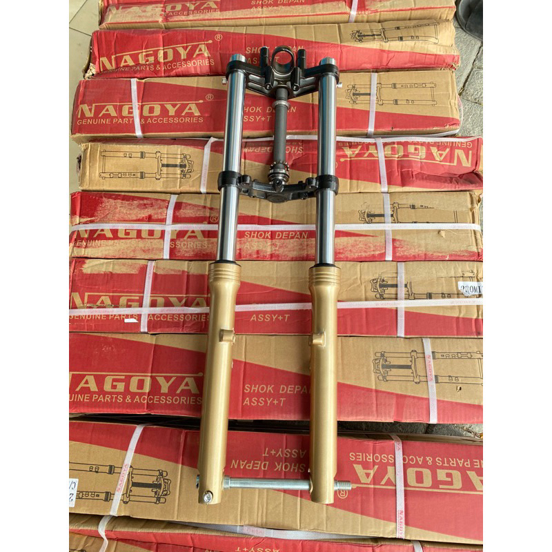 shock skok shok depan ninja nagoya  pnp cb gl mp tiger