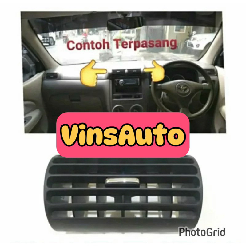 kisi-kisi ac dasboard mobil avanza/xenia vvti tahun 2004-2011 original