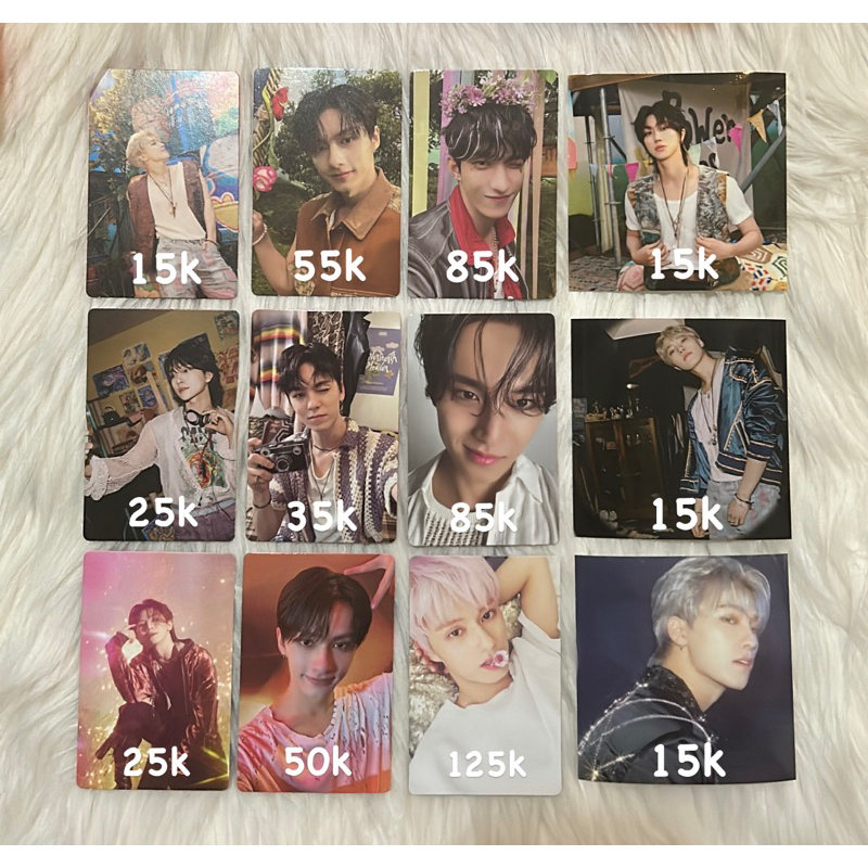 Photocard Seventeen Seventeenth Heaven PC SVT Joshua Mingyu Dokyeom Dino Jun The8 Hao Teen Age White