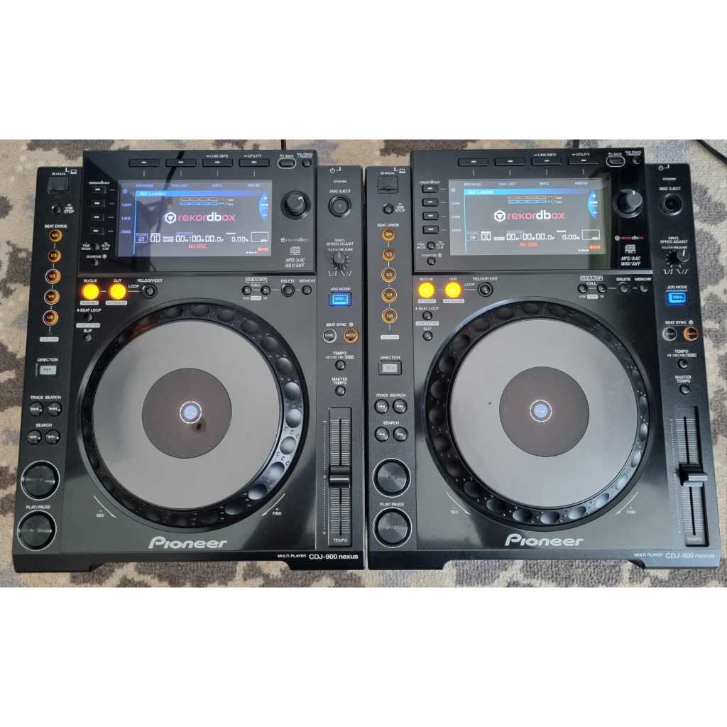 Alat DJ Pioneer CDJ 900 Nexus (Pair) x2 + Deck Saver Case Untuk Controller Set Profesional DJ Pioner