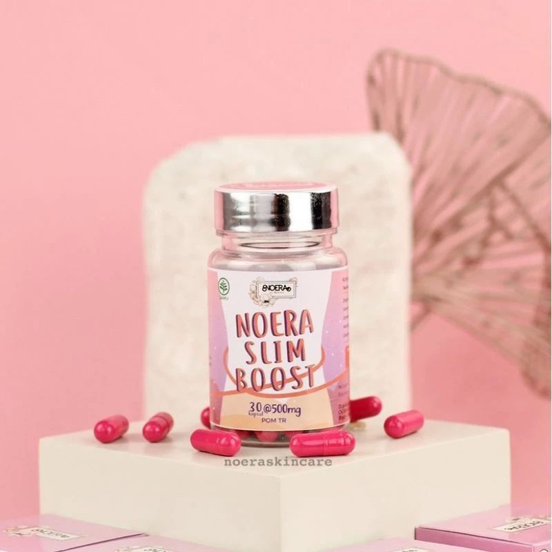 NOERA SLIM BOOST ASLI 100% ORIGINAL NOERA SLIMMING CAPSULE OBAT DIET JAMU PELANGSING BADAN HERBAL SL