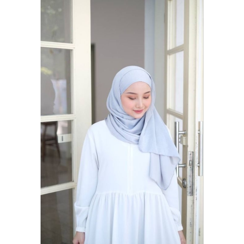PASHMINA SILK SANTORINI / PASHMINA LUXURY SILK /HIJAB PASHMINA /JILBAB KERUDUNG PASHMINA
