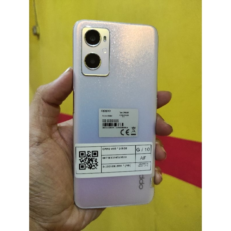 Hp Handphone Oppo A96 8/256 second original bergaransi siap pakai