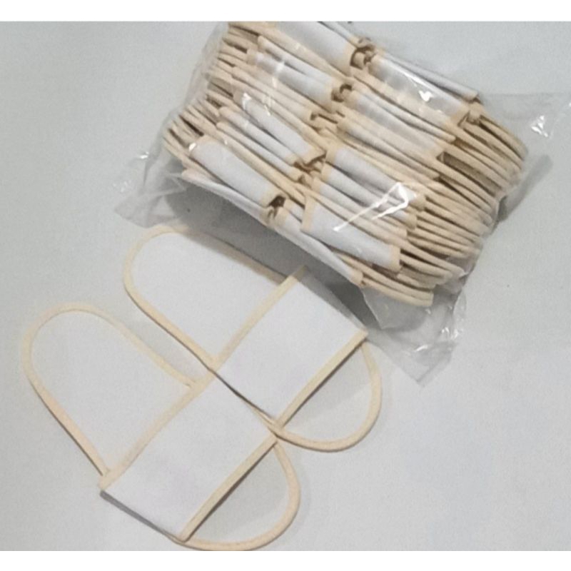 Slippers /sandal Hotel/ sandal klinik/sandal lantai/sandal Rumah/ spon 4ml polos 1 LUSIN