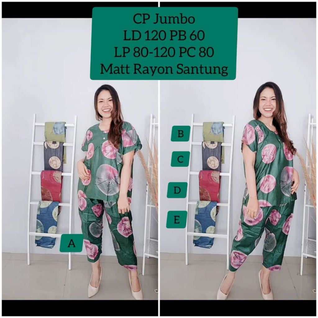 BISA COD DASTER SETELAN CELANA PANJANG LENGAN PENDEK MOTIF ABSTRAK