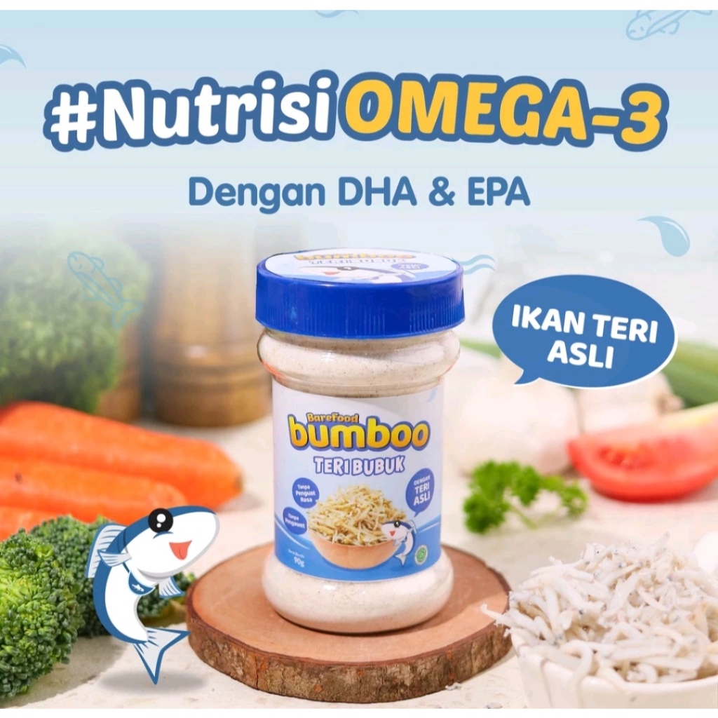 

Barefood BUMBOO Teri Bubuk 80gr