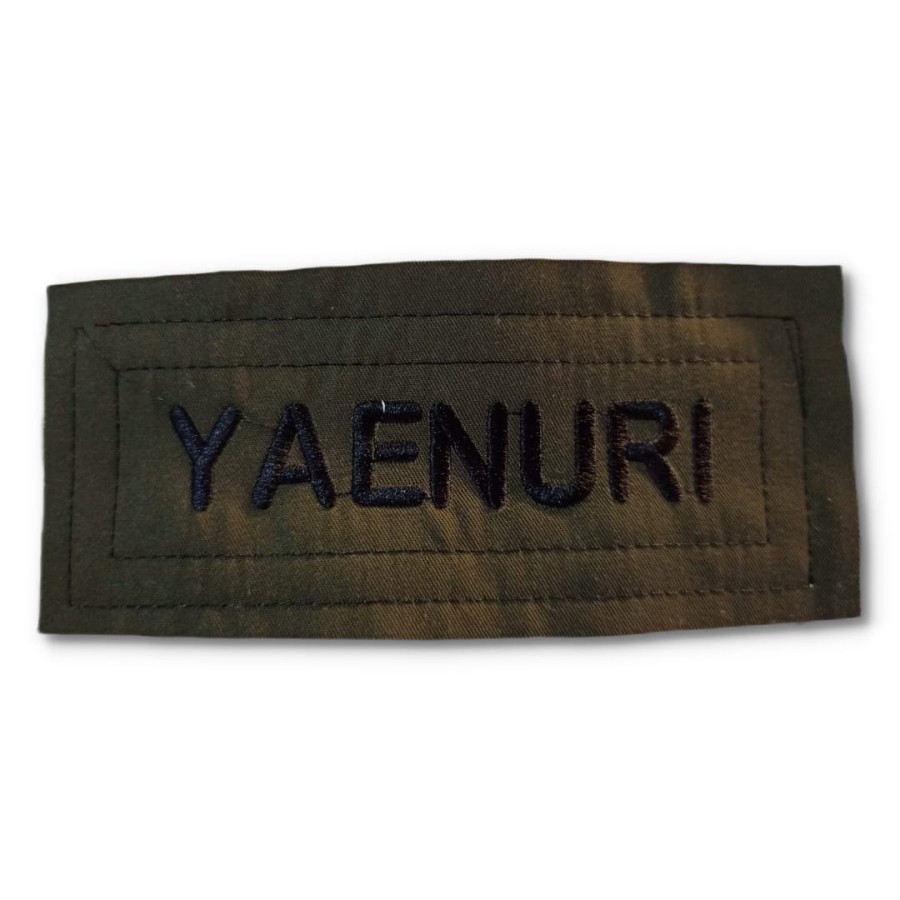 Papan Nama TNI PDL Bordir Komputer