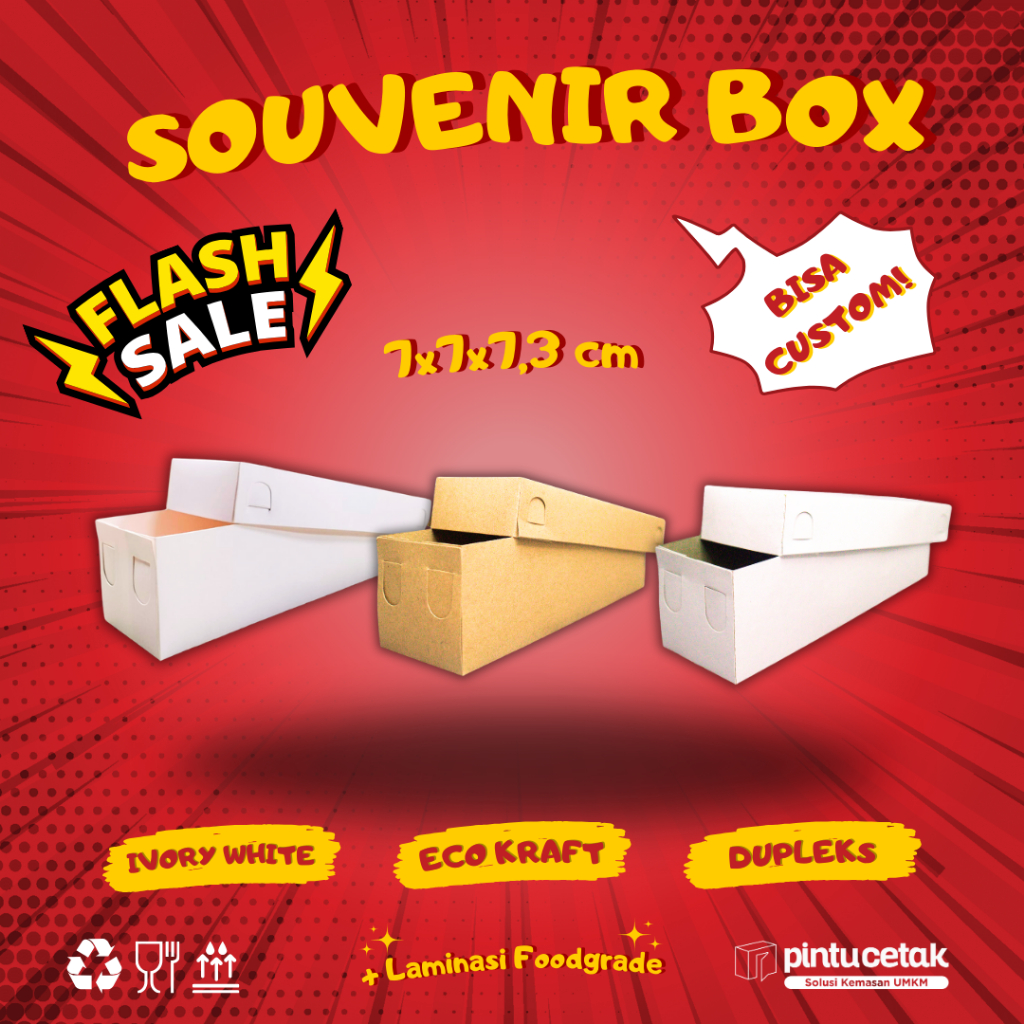 CUSTOM DESIGN SOUVENIR BOX, MIN ORDER 1000 PCS, DESIGN FULL COLOR WARNA TERMURAH. Lunch Box Paper Kr