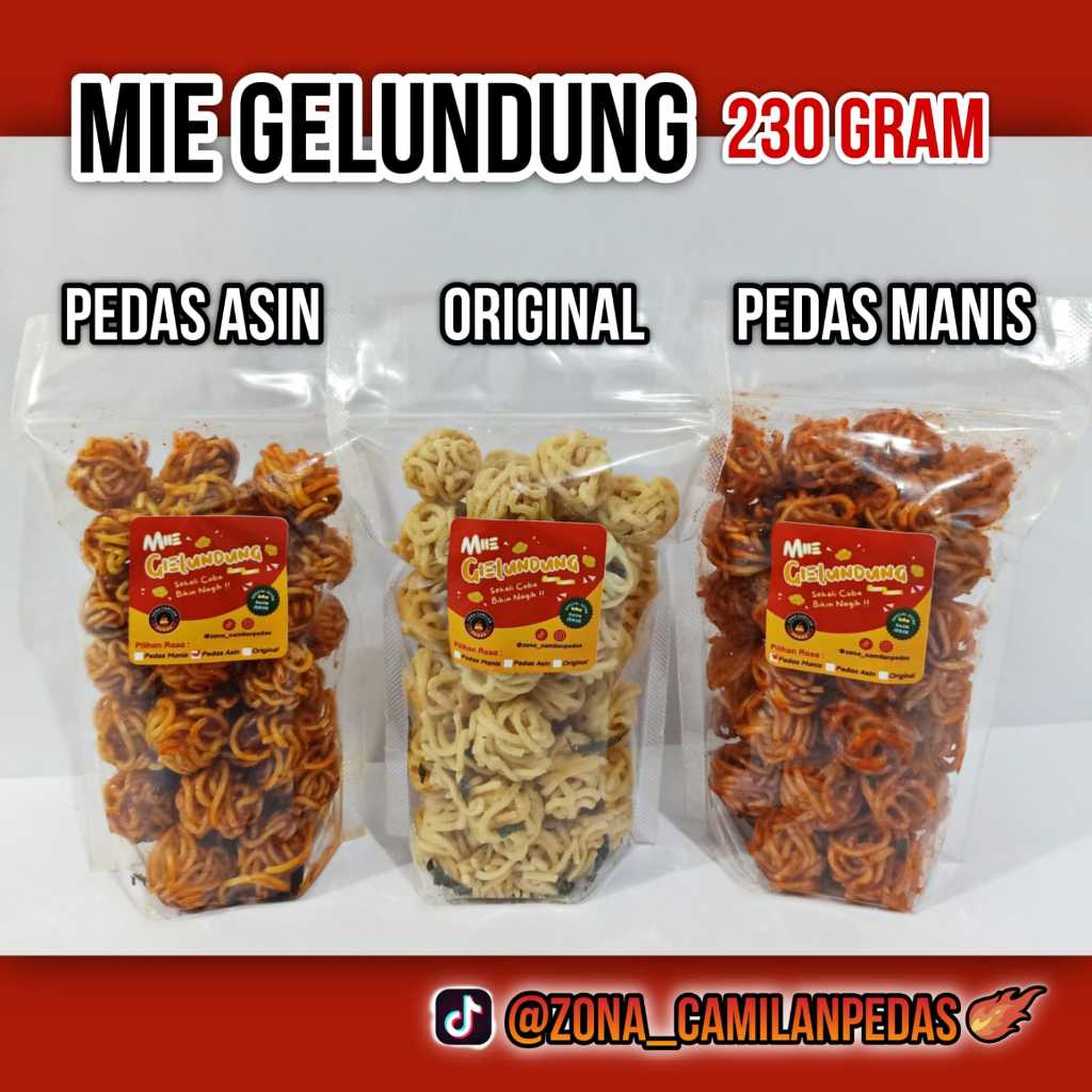 

mie gulung glundung extra daun jeruk 230 gr