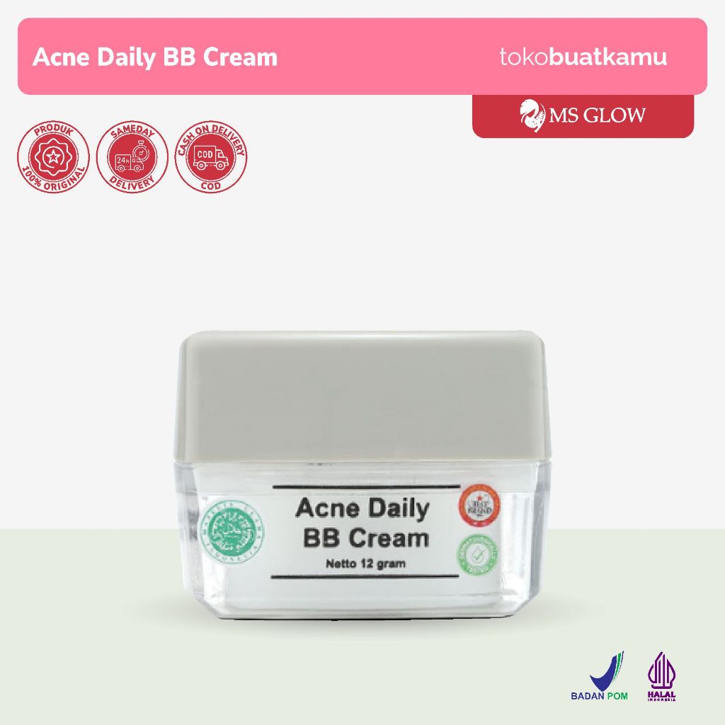 ms glow bb cream acne