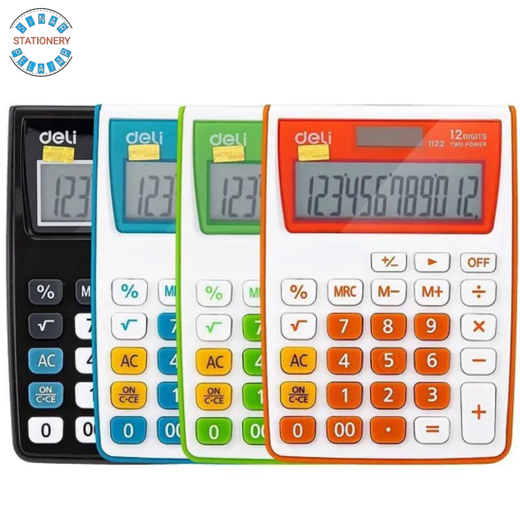 

KALKULATOR DELI 1122 ANEKA WARNA