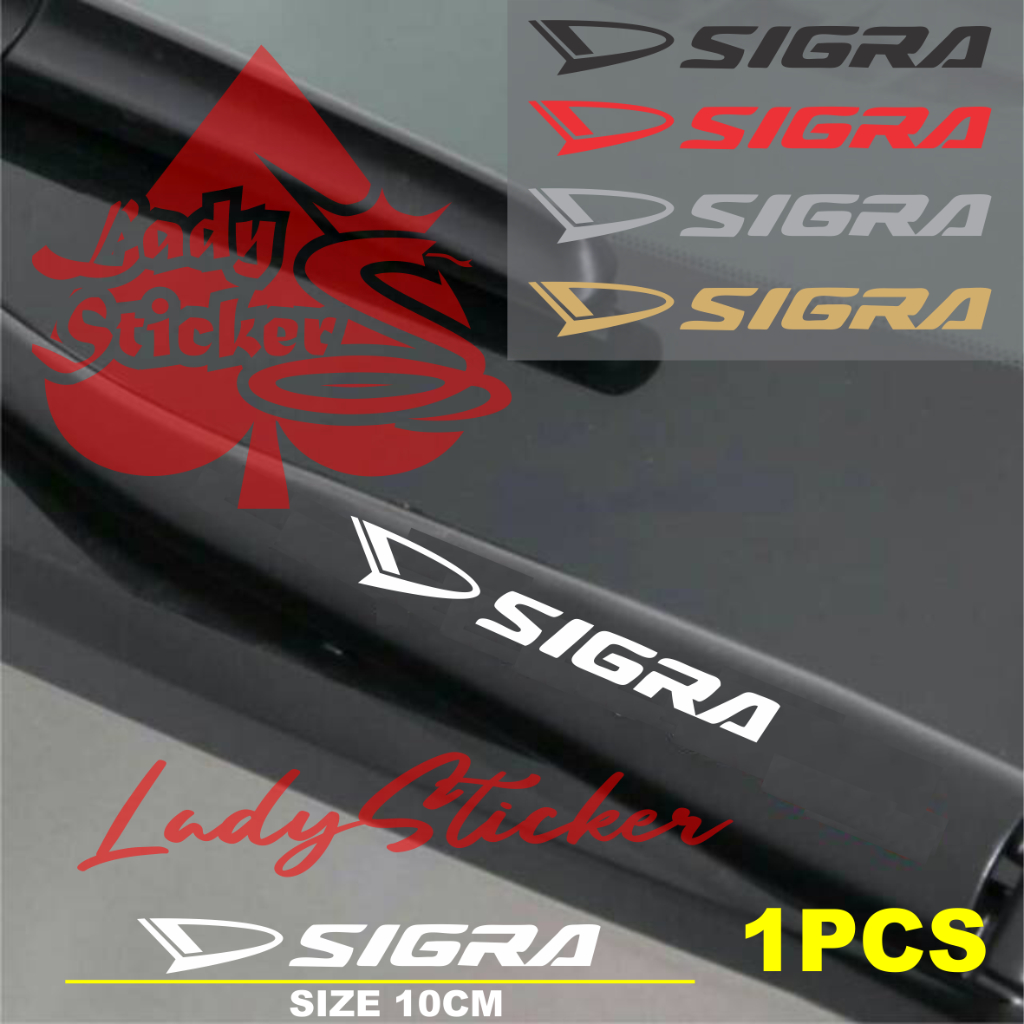 Sticker variasi wiper talang air mobil sigra cutting aticker wiper talang air mobil daihatsu sigra