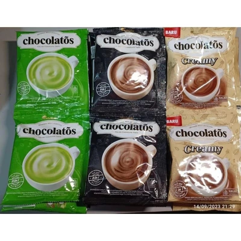 

Chocolatos Drink 26gr All Variant 1 renceng isi 10 pcs