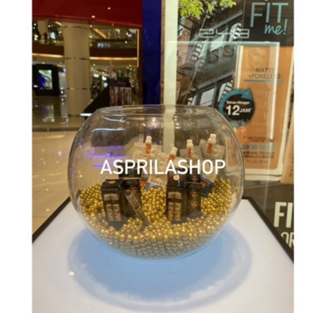 [ OJOL ] Gelas Undian Luck Draw Kocokan Bulat 7,5 liter / 10 liter 11 liter / 12 liter Mangkuk Kaca 