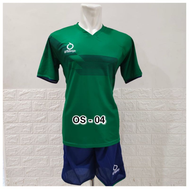 Setelan Baju Futsal Olahraga Futsal Bola Set Jersey Futsal Terbaru Printing Motif Abstrak keren