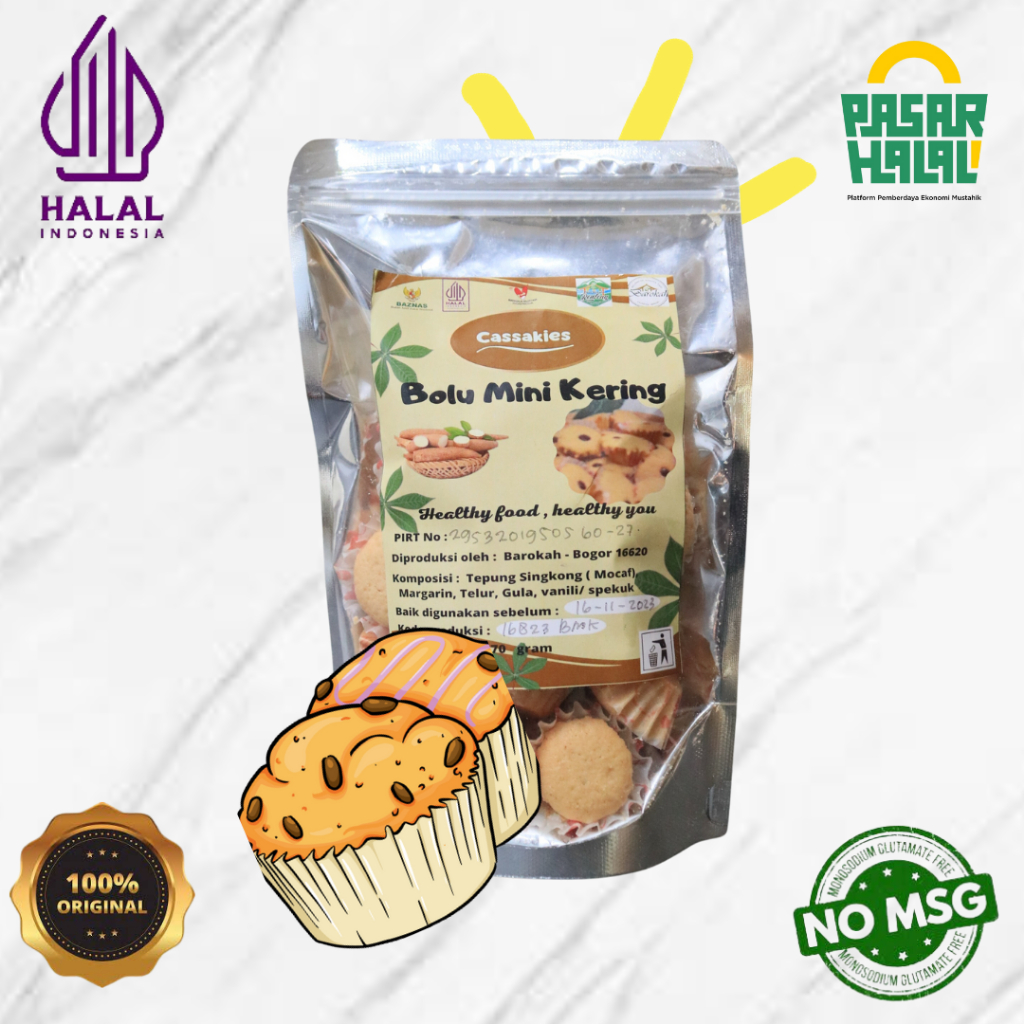 

Bolu Mini Kering Isi 10pcs - Snack Cemilan Manis - Kue Kering Biscuit Bolu Original