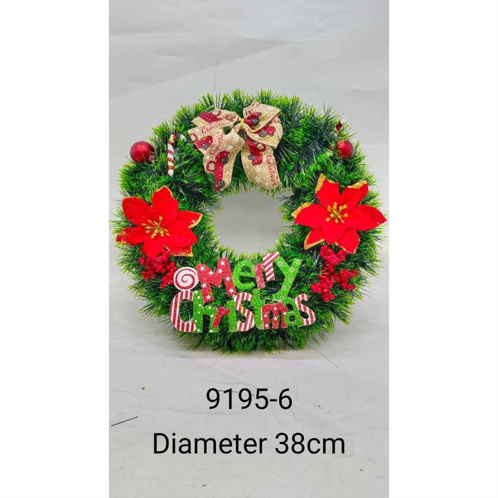 HIASAN DEKORASI NATAL TERBARU UNTUK POHON PINTU DLL