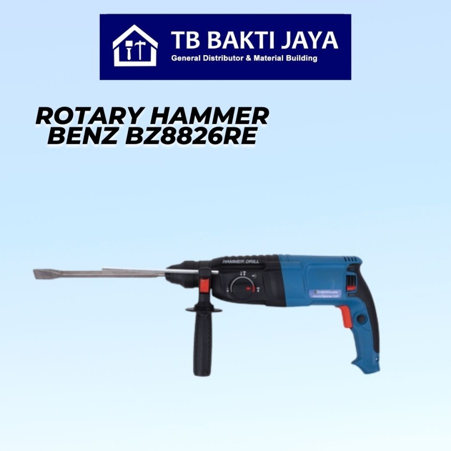 Mesin Bor Bobok Beton Rotary Hammer Benz BZ8826RE
