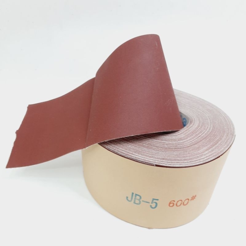 Amplas Kain / Roll Besi Kayu Meteran Grit 800 JB-5 Per Meter