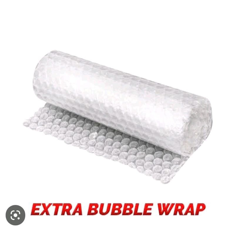 

bubble wrab putih untuk extra packing supaya aman