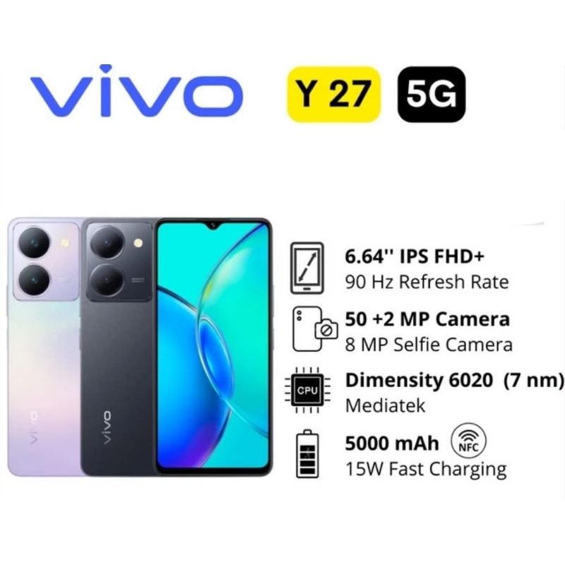 VIVO Y27 5G RAM 6/128GB