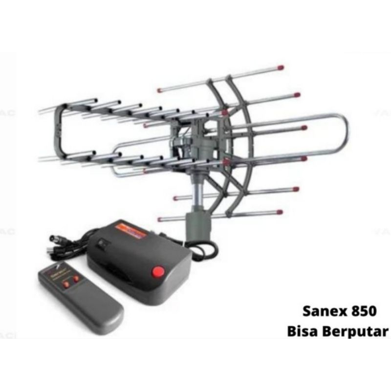ANTENA REMOTE SANEX 850TG - SANEX ANTENA REMOTE - ANTENA PUTAR SANEX 360 DERAJAT - ANTENA REMOT MURA