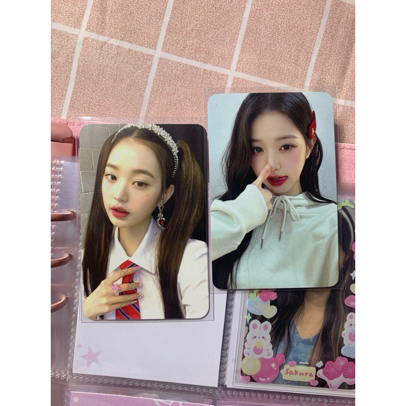 pc photocard wonyoung ive official mukor lodi (booked)