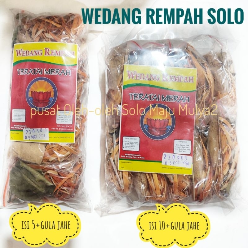 

Wedang Rempah Solo Cap Teratai Merah